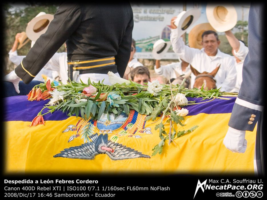 Despedida a León Febres Cordero Despedida a León Febres Cordero
